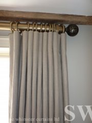 curtains with catirage heading