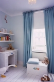 nursery curtains from pole