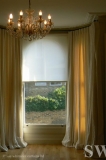curtains breaking on floor