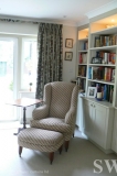 curtains from covered lath