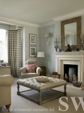 stripy bay curtains