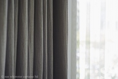 curtain with sheers behind