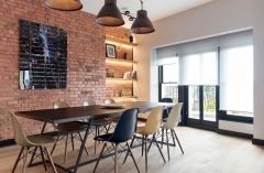 French windows electric blind