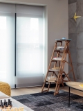 Electric Roller Blind closed