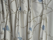 Double Pleat curtains