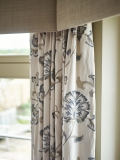 Curtains from pelmet