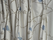 Double Pleat curtains