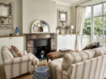 Drawing room curtains
