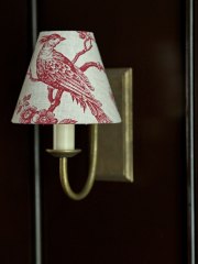 Peacock lampshade