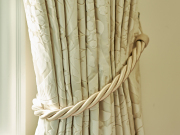 Casamance Sloane curtains with tie back