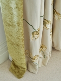 trimming on curtain