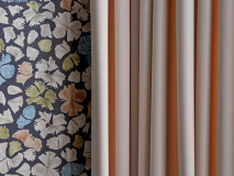 Dressed curtains