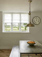 Sheer Privacy Roller Blind - The Old Rectory