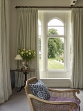 Curtains from Pole - The Old Rectory