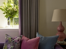 Curtains from Pole - The Old Rectory