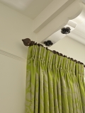 Curtains from Pole - The Old Rectory