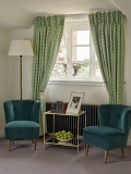 Curtains from Pole - The Old Rectory