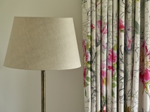 Pleated curtains  - The Old Rectory