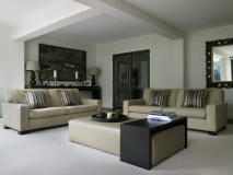 cushions in sitting room